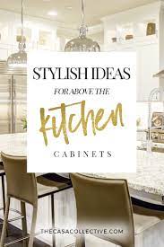 Filling in that awkward space above the cabinets {kitchen progress}. 10 Stylish Ideas For Decorating Above Kitchen Cabinets