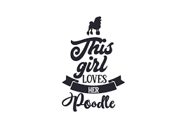 Download This Girl Loves Her Poodle Svg Cut Files New Free Svg Files Creative Fabrica Yellowimages Mockups