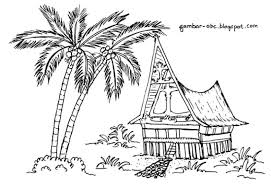 Nuwow balak yang berarti rumah besar ini merupakan rumah adat lampung yang berguna untuk dijadikan sebagai tempat tinggal penyimbang adat atau kepala suku. Mewarnai Rumah Adat Kalimantan Sekali