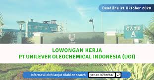 Gak kalah dari kantor google di amerika. Lowongan Kerja Pt Unilever Oleochemical Indonesia Uoi Oktober 2020 Yureka Education Center