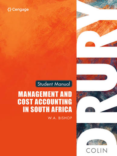 Drury Management Accounting