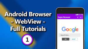 Rather than figure out how to. Android Browser Webview Complete Tutorial Series Part 1 Creating Webview Layout Back Button Youtube