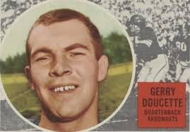 GERRY DOUCETTE 1960 TOPPS CFL 60 NO 71 EX+ 23712
