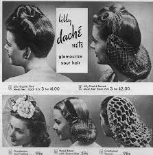 Untitled 1940s Hairstyles Vintage Hairstyles Hair Nets