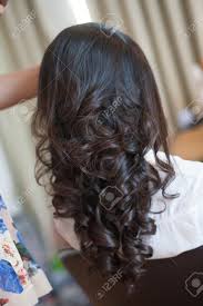 This sensual hairstyle is perfect for any 4c curly girl. Long Black Curly Hair Back View Stock Photo Picture And Royalty Free Image Image 25444820