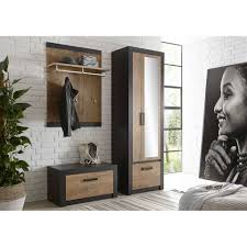 Stauraum für garderobe und schuhe. Garderoben Set Modern Gunstig Garderoben Set Asti Set 2 Tlg Wandgarderobe 3er Alles Fur Das Moderne Homeoffice Von Schreibtischen Uber Regale Und Aktenschranke Bis Hin Zu Stuhlen Und Kpl Rosalie Chandler