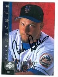 Autograph Warehouse 48480 Rich Becker Autographed Baseball Card New York  Mets 1998 Upper Deck No .701 at Amazon's Sports Collectibles Store