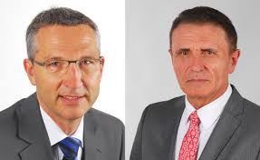 Wer wird Erster Bürgermeister in Karlsruhe? Martin Lenz und Wolfram Jäger  treten an