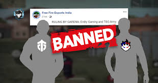 Types of prizes for garena free fire tournaments. Entity Gaming And Tsg Army Players Banned For Hacking In Free Fire Afk Gaming