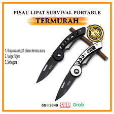 Pisau lipat tersedia dalam berbagai bentuk, ukuran, dan juga material. Pisau Lipat Terbaik Portable W33 Pisau Lipat Kecil Survival Camping Shopee Indonesia
