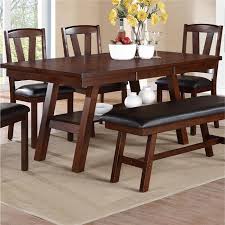 Our glass dining tables feature clear or grey glass that is 5/8 inches thick with flat polished edges. 30 X 66 X 40 In Solid Wood Dining Table Dark Walnut Brown Walmart Com Walmart Com