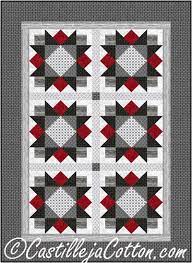 Star Flowers Lap Quilt Pattern Cjc 5089 This Pieced Lap Quilt Pattern Would Be Great For Any Man In Your Lap Quilt Patterns Quilt Patterns Barn Quilt Patterns