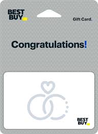 Just congratulations, you deserve the best! Best Buy 100 Wedding Gift Card 6395803 Best Buy