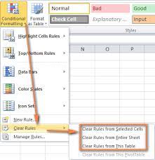 In case you want to remove from a specific cell make sure to select that cell and then use the How To Use Conditional Formatting In Excel