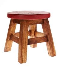 Small Wooden Decorative Stool Wood Stool Stool Decor