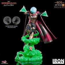 When we see mysterio planning his next heroic act, we see that the drones project both a fake monster, and a fake mysterio fighting the monster. Iron Studios Spider Man Far From Home Mysterio Bds Art Scale 1 10 Sugo Toys Australian Premium Collectable Store