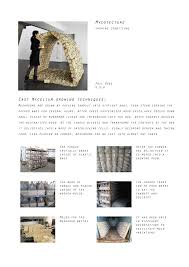 Mycotecture Cast Mycelium Growing Techniques It Cast Steam Cooking Techniques