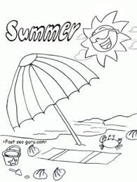 Simply scroll down the page or click here for a pdf version that you can save or print out. Free Printable Summer Beach Umbrella Coloring Pages For Kids Free Summer Activities Printable Pic Beach Umbrella Art Umbrella Coloring Page Beach Pictures Kids