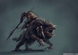 Marzadeo Wolf Rider Fantasy Character Design Fantasy Creatures