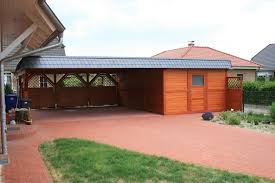 Carport Flachdach Mit Schuppen Holzmarkt Kohn Klosterfelde