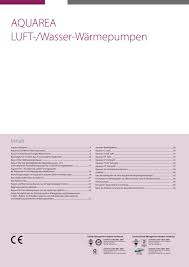 Keeping you safe indoor with nanoe™x. Luft Wasser Warmepumpen Hocheffizient Und Flexibel Fur Jedes Haus Pdf Free Download