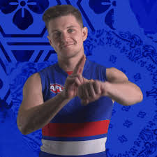 Maybe you would like to learn more about one of these? Aussie Rules Football Dogs Gif By Western Bulldogs Find Share On Giphy