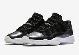 Air Jordan 11 Retro Low Black And White Nike Mens Air Jordan 11 Retro Low Black Mesh Leather Sneakers 528895 010 Size 10 Nike 528895010 Air Jordans White Basketball Shoes Sneakers