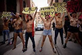 Femen y el uso del cuerpo desnudo como protesta 