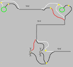 All of the diagrams i show wire two lights from one switch in series, but with the way these were wired, each light has its own wiring coming straight from the switch. Wiring Two Switches Two Lights Power From Plug Circuit Diy Home Improvement Forum