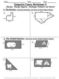 First, find all of the missing side lengths. Composite Figure Mania Area And Perimeter Of Composite 2 D Shapes