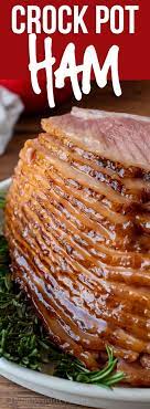 Crock Pot Ham Recipe Recipe Crockpot Ham Slow Cooker Ham Recipes Recipes