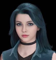Stardew Valley Realistic Abigail (Teal Hair) by EarendelArt