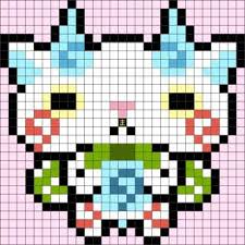 ハマビーズ 図案 妖怪ウォッチ の検索結果 Yahoo 検索 画像 Hama Beads Pearler Bead Patterns Perler Bead Patterns