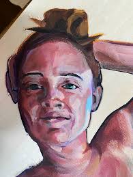 Here's more, but I wish I left it a few steps back. So I'll probably change  the background back.