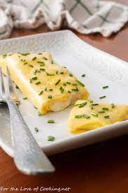 French Omelet Recipe Omelet Gourmet Breakfast Weekend Breakfast