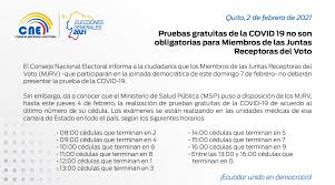 ¿en qué casos se puede presentar una. Cnegobec On Twitter Cneinforma Pruebas Gratuitas De La Covid 19 No Son Obligatorias Para Miembros De Las Juntas Receptoras Del Voto