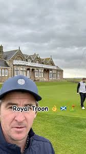 Lovely few days golfing in Bonnie Scotland. 🏴󠁧󠁢󠁳󠁣󠁴󠁿, Finished today  at @royaltroongc , What a golf course and some great golf played