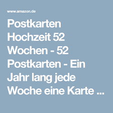 Wie die überschrift vermuten lässt, werden bei dieser variante des wir haben nachfolgen für das postkarten hochzeitsspiel sprüche, texte, ideen und formulierungen zusammengetragen. Postkarten Hochzeit 52 Wochen 52 Postkarten Ein Jahr Lang Jede Woche Eine Karte Hochzeitsgeschen Postkarten Hochzeit Gastebuch Hochzeit Hochzeitsgeschenk