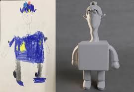 Drawing tricks for kids drawing and painting is so exciting! Kids Drawing Into 3d Models Cg Cookie