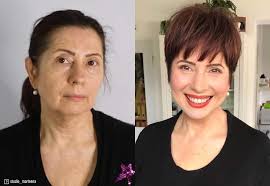 If you're worried about forehead lines, a very long bang that can be swept to the side is a good option, butterworth says. 21 Best Hairstyles For Women Over 60 To Look Younger 2021 Trends