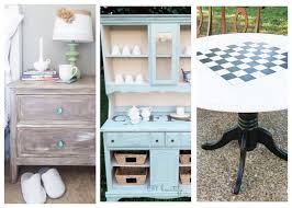 I'm painting, but chalk paint really does stick well even to glossy . Top Coat Protection Options For Chalky Painted Furniture Diy Beautify Creating Beauty At Home