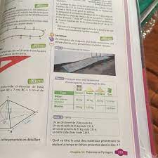Une personne à mobilité réduite et ayant une perception . restreinte de la profondeur des espaces et des plans inclinés a. Bonsoir Je Suis En 4eme Et J Aurai Besoin D Aide Pour Mon Dm De Mathematiques Voici L Enonce Nosdevoirs Fr