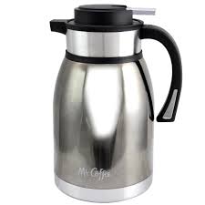 Product title programmable coffee maker with 10 cup thermal carafe. Mr Coffee Colwyn 2 Qt Thermal Coffee Pot 985100706m The Home Depot