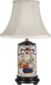 Imariware B010c64kra Very Small Imari Porcelain Table Lamp Oriental Table Lamps Deep Discount Lighting Small Cylindrical Trad Lamp Accent Lamp Table Lamp
