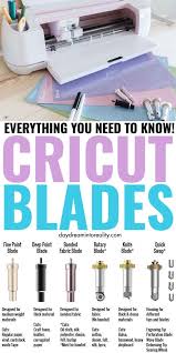 Cricut Blades Differences Guide Everything You Need To Know Cricut Projects Vinyl Cricut Supplies Cricut Craft Room