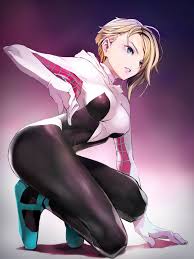 Today we want to dive into the world of anime hairstyles and show you some of the coolest anime haircuts that make male anime characters appear so cool. Wallpaper Gwen Stacy Spider Gwen Spider Man Marvel Comics Blonde Short Hair Anime Girls Artwork Digital Art Drawing Illustration 2d Fan Art Squatting Tight Clothing Blue Eyes Portrait Display Side View