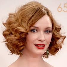 Best 1920s celebrity hair photos. Get The Look 1920s Waves Like Christina Hendricks Emmys Hair Shesaid