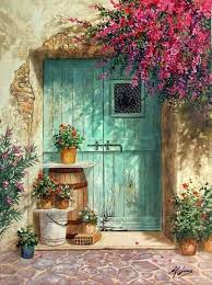 Painting interior doors is a simple and cheap way to update your home. Pin By Mangala Kilpadi On Art Art Painting Art Painting