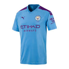 To download manchester city kits and logo for your dream league soccer team, just copy the url above the image, go to my club > customise team > edit kit > download and paste the url here. Jersey Puma Manchester City Fc 2019 2020 Home Team Light Blue Tillandsia Purple Futbol Emotion