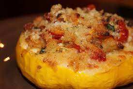 Take the quartered butternut squash and clean out the seeds area. Csa Catchup And A Recipe For Roasted Pattypan Squash With Pancetta Taylormade Meals